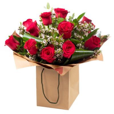 P.s. I Love You - Few gifts are as classically romantic as a dozen luxurious red roses, beautifully arranged and delivered in a gift bag or box. 